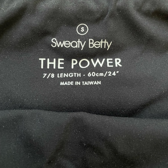 Sweaty Betty Power 7/8 leggings. Size small. - Picture 3 of 6